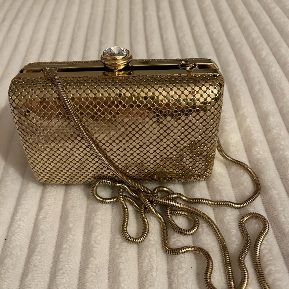 Sondra Roberts Gold Mini Bag